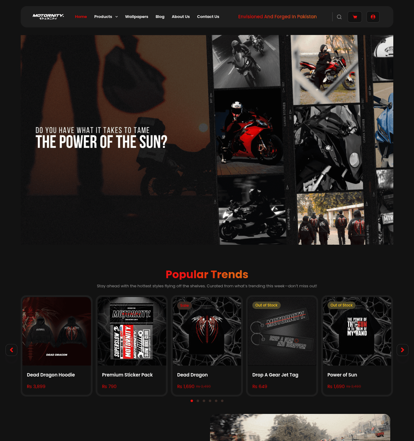 Motornity Store Preview